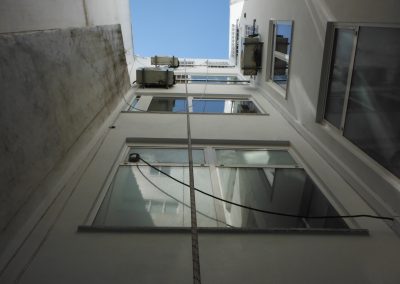 Porto | Pintura de fachadas de pátio de luz