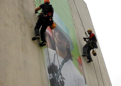 Braga | Fixação de elemento publicitario